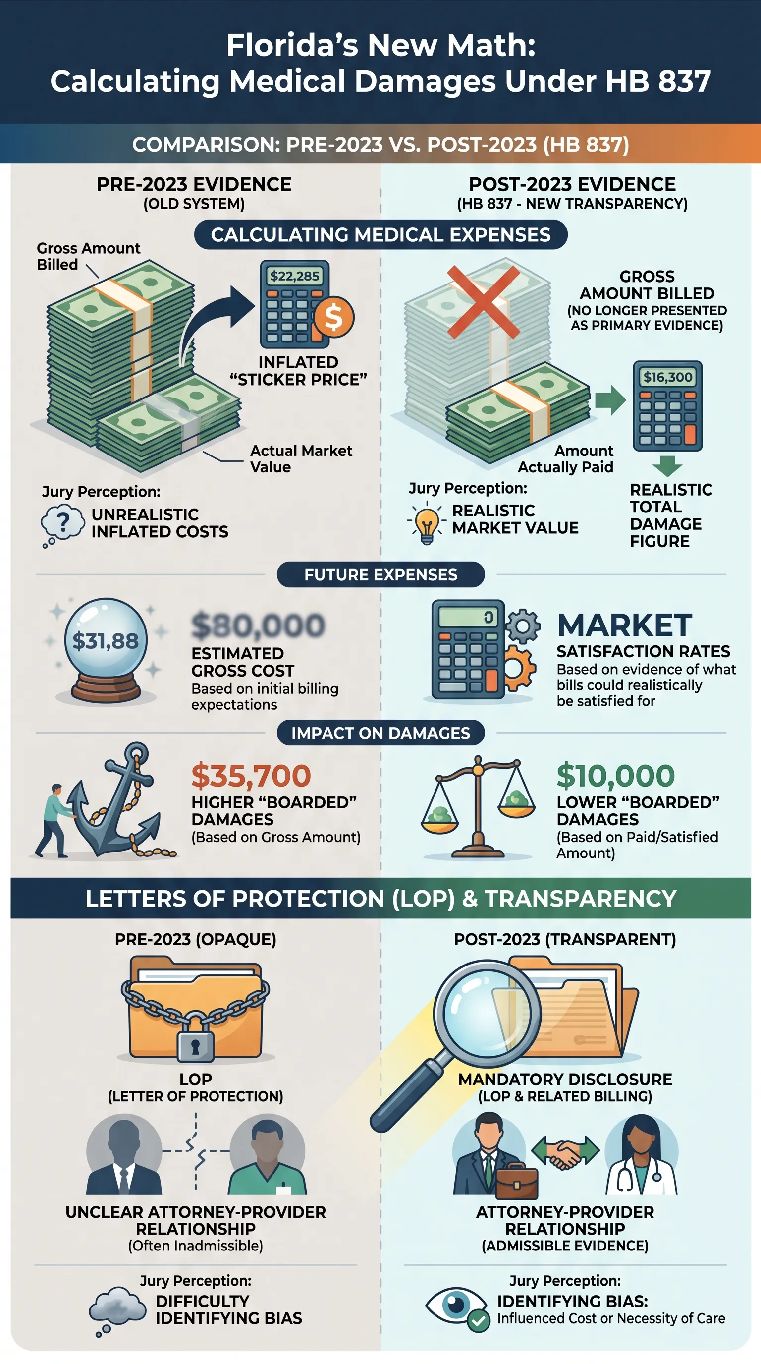 How Much Is My Florida Car Accident Claim Worth? — infographic